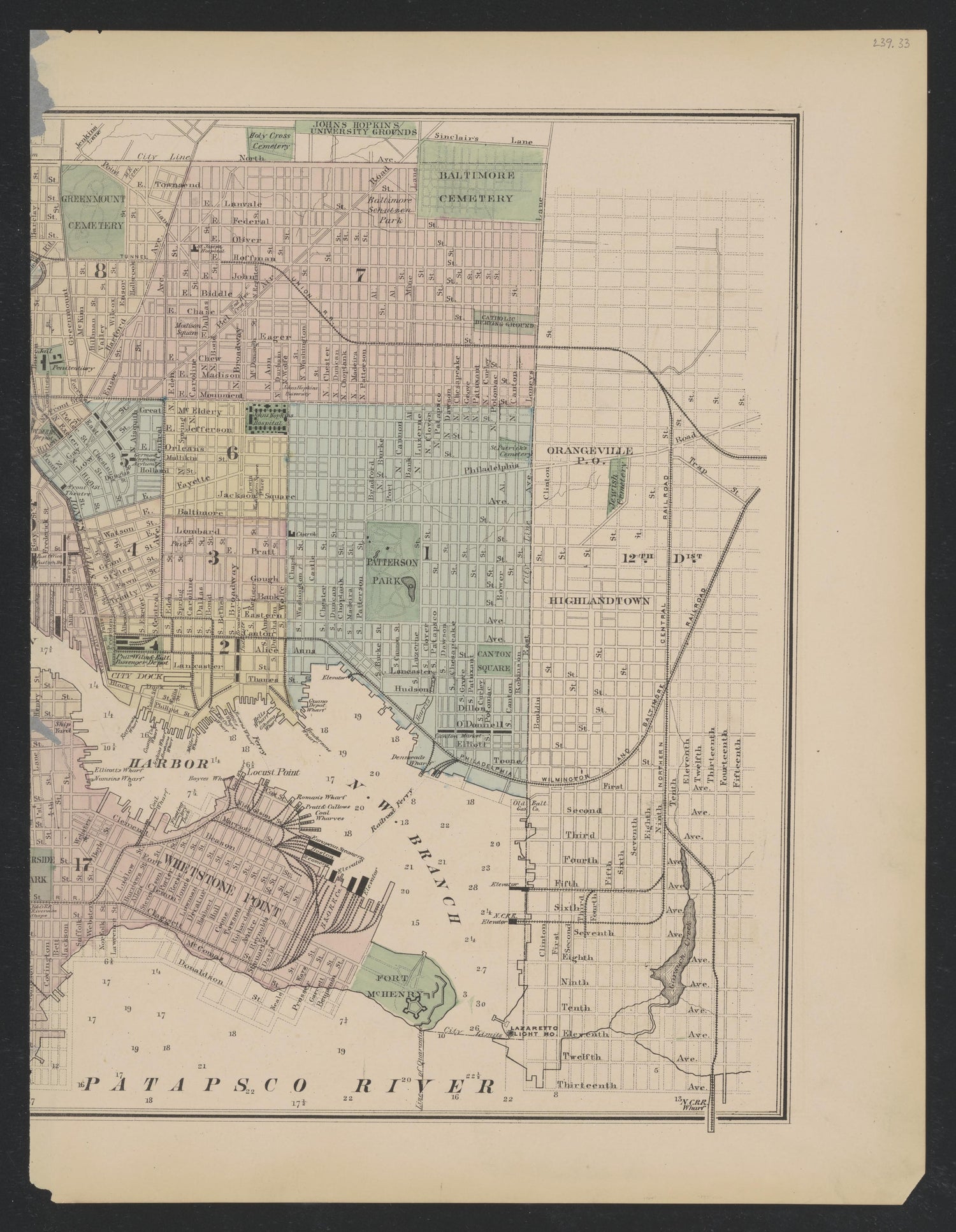 Image 60 of Atlas of Baltimore County, Maryland from Atlas of Baltimore County, Maryland 1877 by Relic Map Company