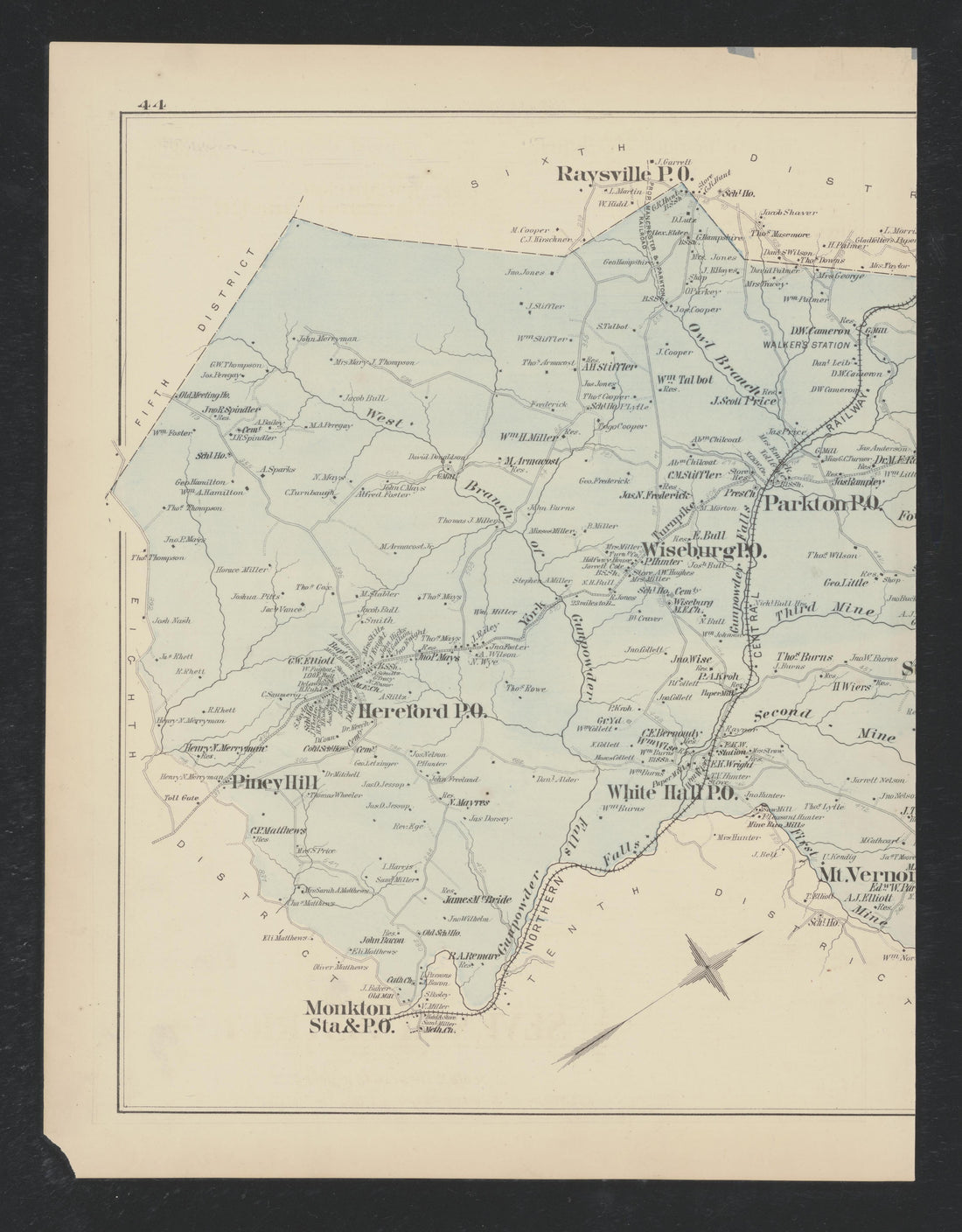 Image 32 of Atlas of Baltimore County, Maryland from Atlas of Baltimore County, Maryland 1877 by Relic Map Company