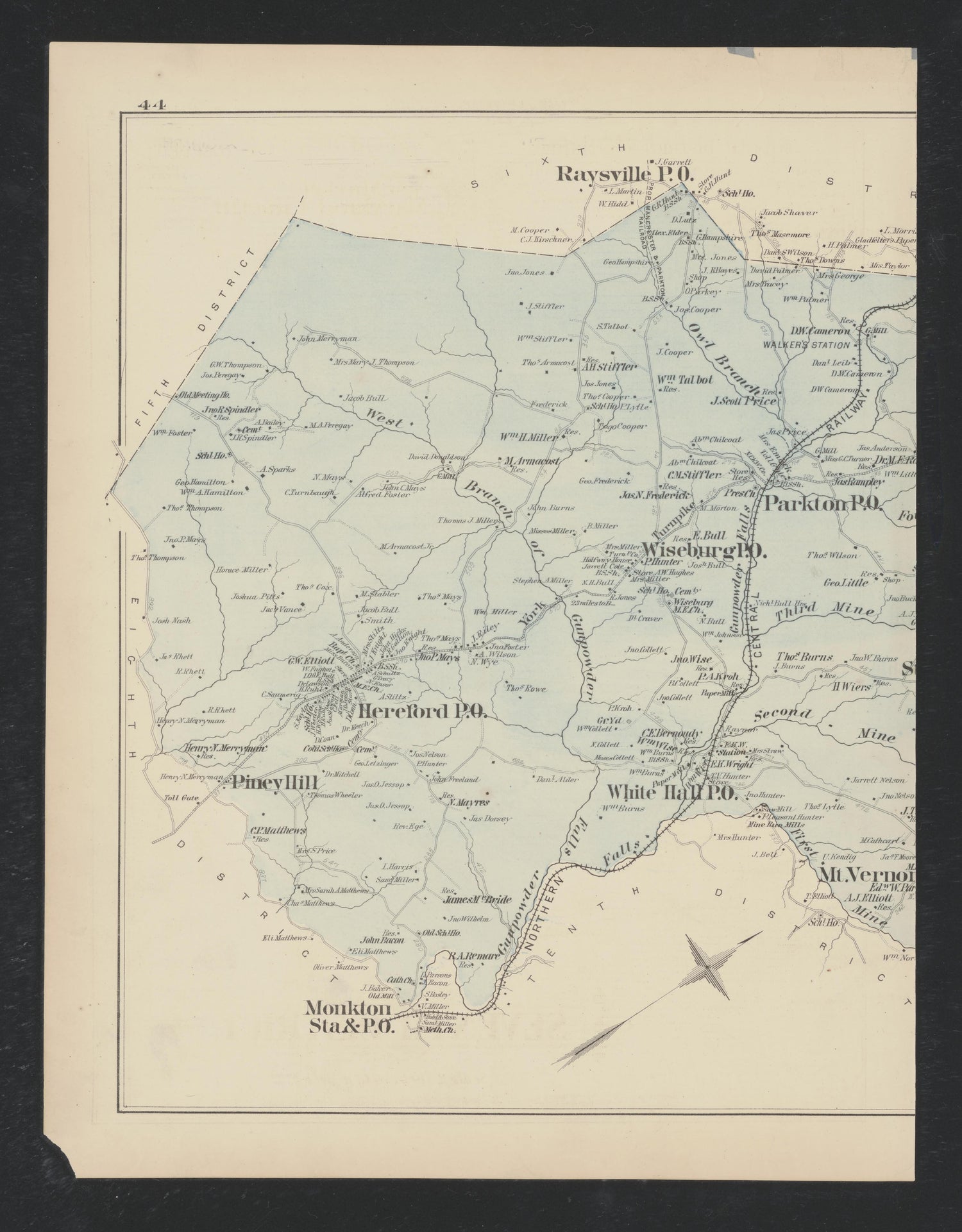 Image 32 of Atlas of Baltimore County, Maryland from Atlas of Baltimore County, Maryland 1877 by Relic Map Company