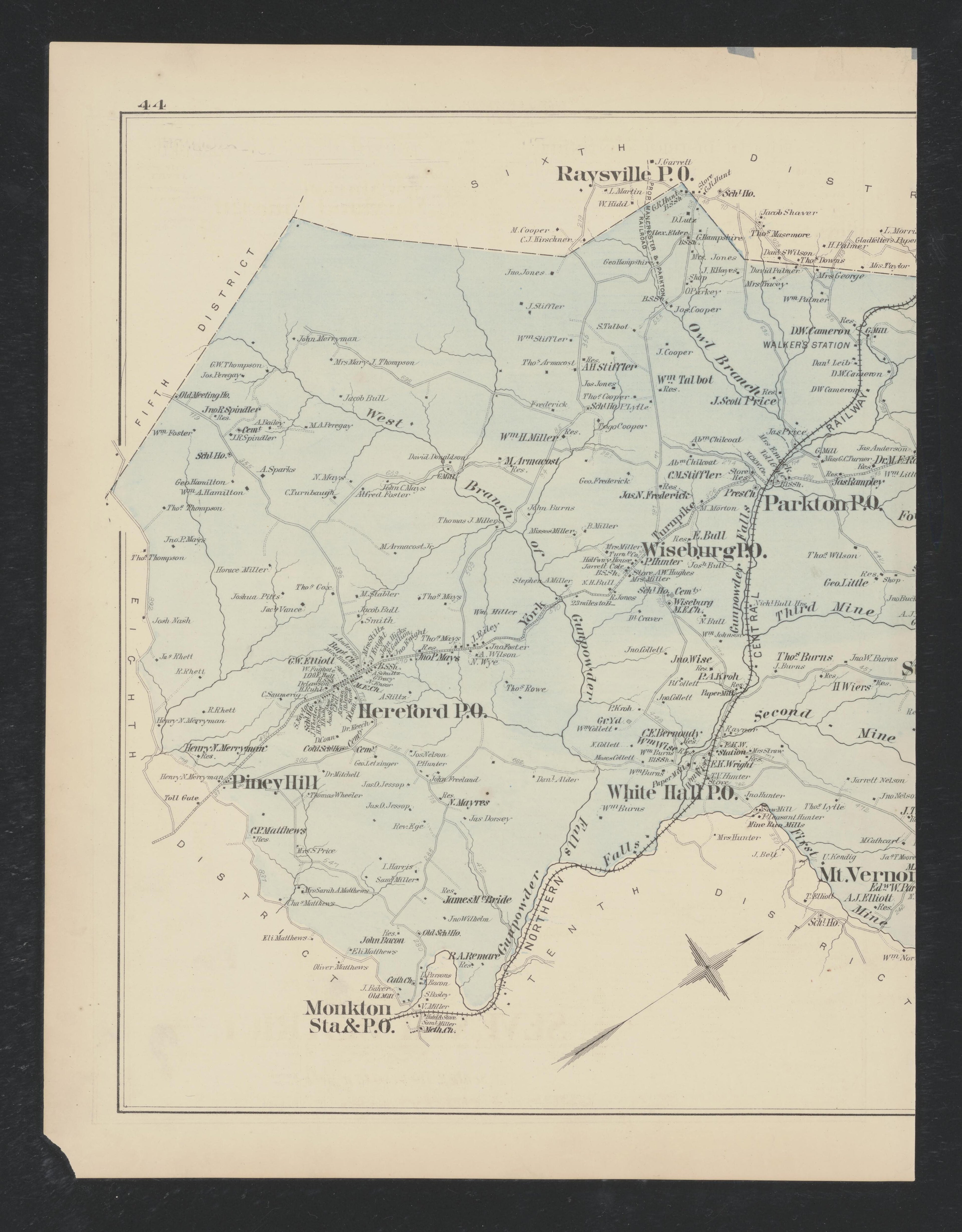 Image 32 of Atlas of Baltimore County, Maryland from Atlas of Baltimore County, Maryland 1877 by Relic Map Company