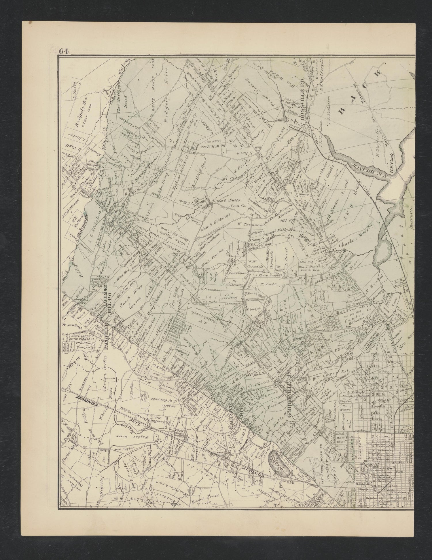 Image 52 of Atlas of Baltimore County, Maryland from Atlas of Baltimore County, Maryland 1877 by Relic Map Company