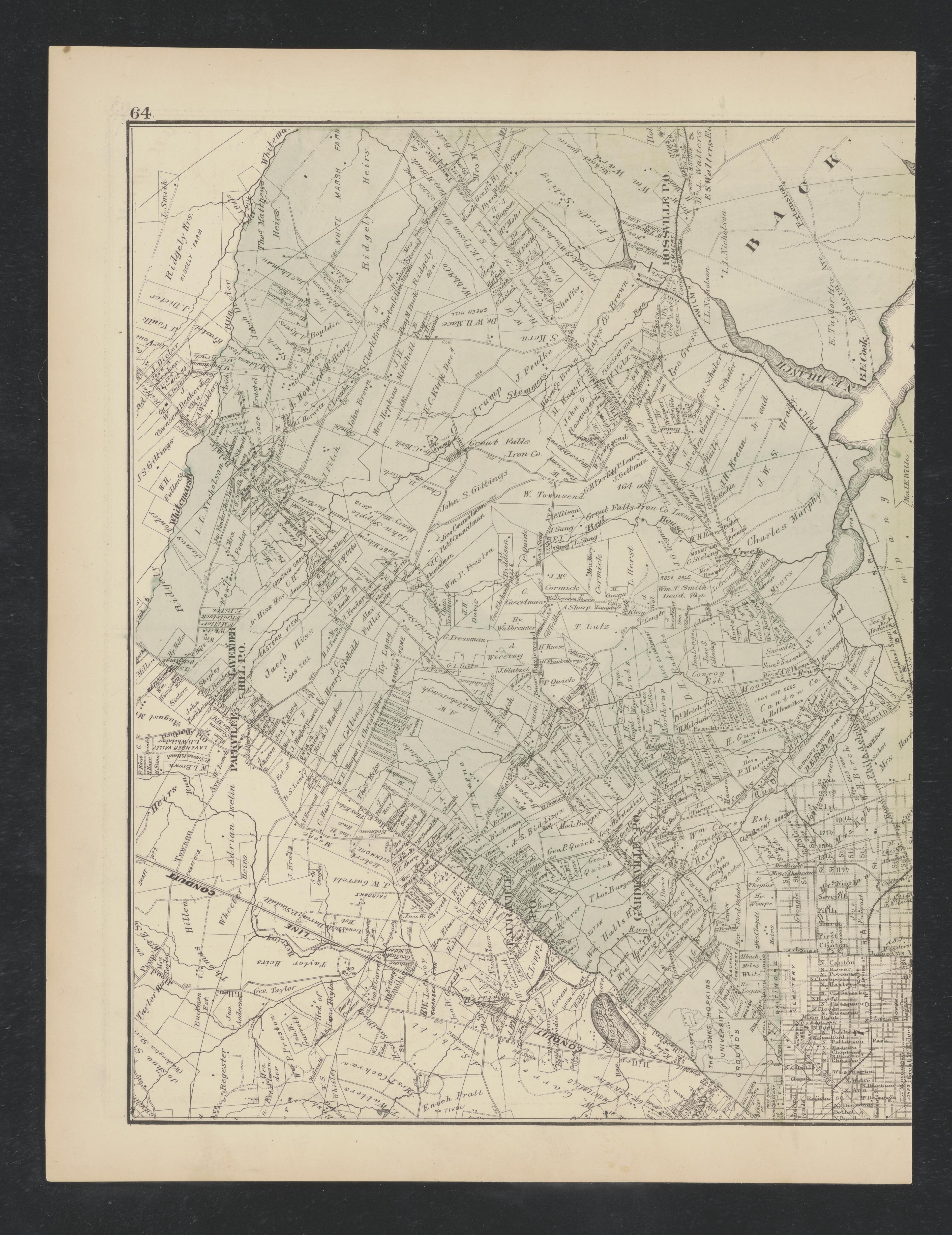 Image 52 of Atlas of Baltimore County, Maryland from Atlas of Baltimore County, Maryland 1877 by Relic Map Company