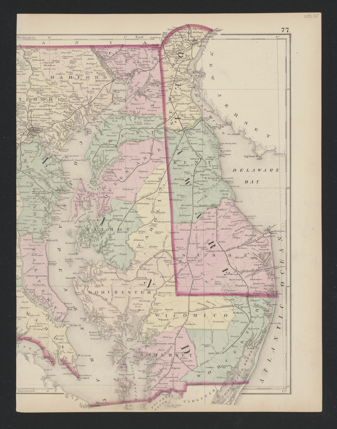 Image 62 of Atlas of Baltimore County, Maryland from Atlas of Baltimore County, Maryland 1877 by Relic Map Company