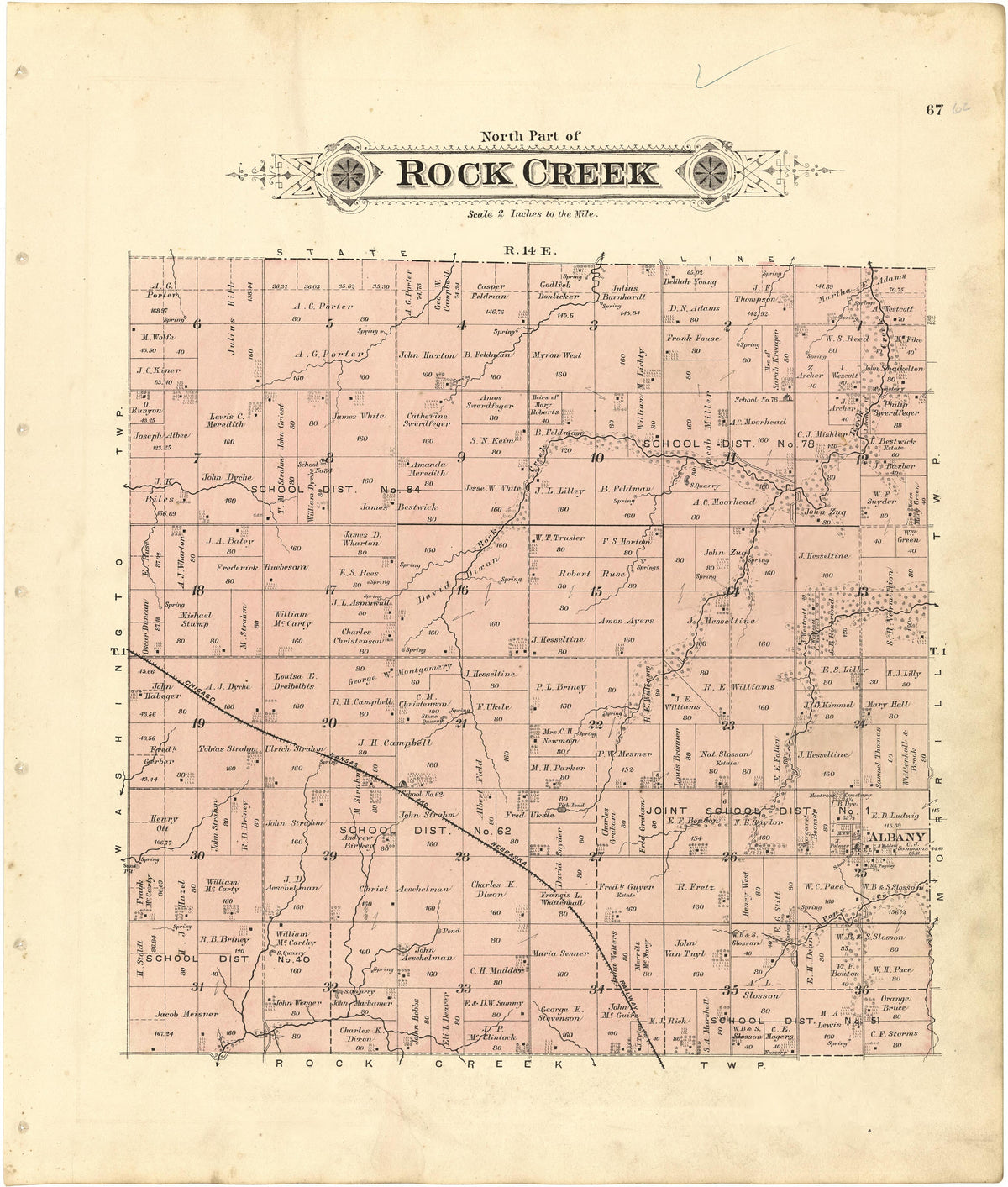 North Part of Rock Creek from Meacham&