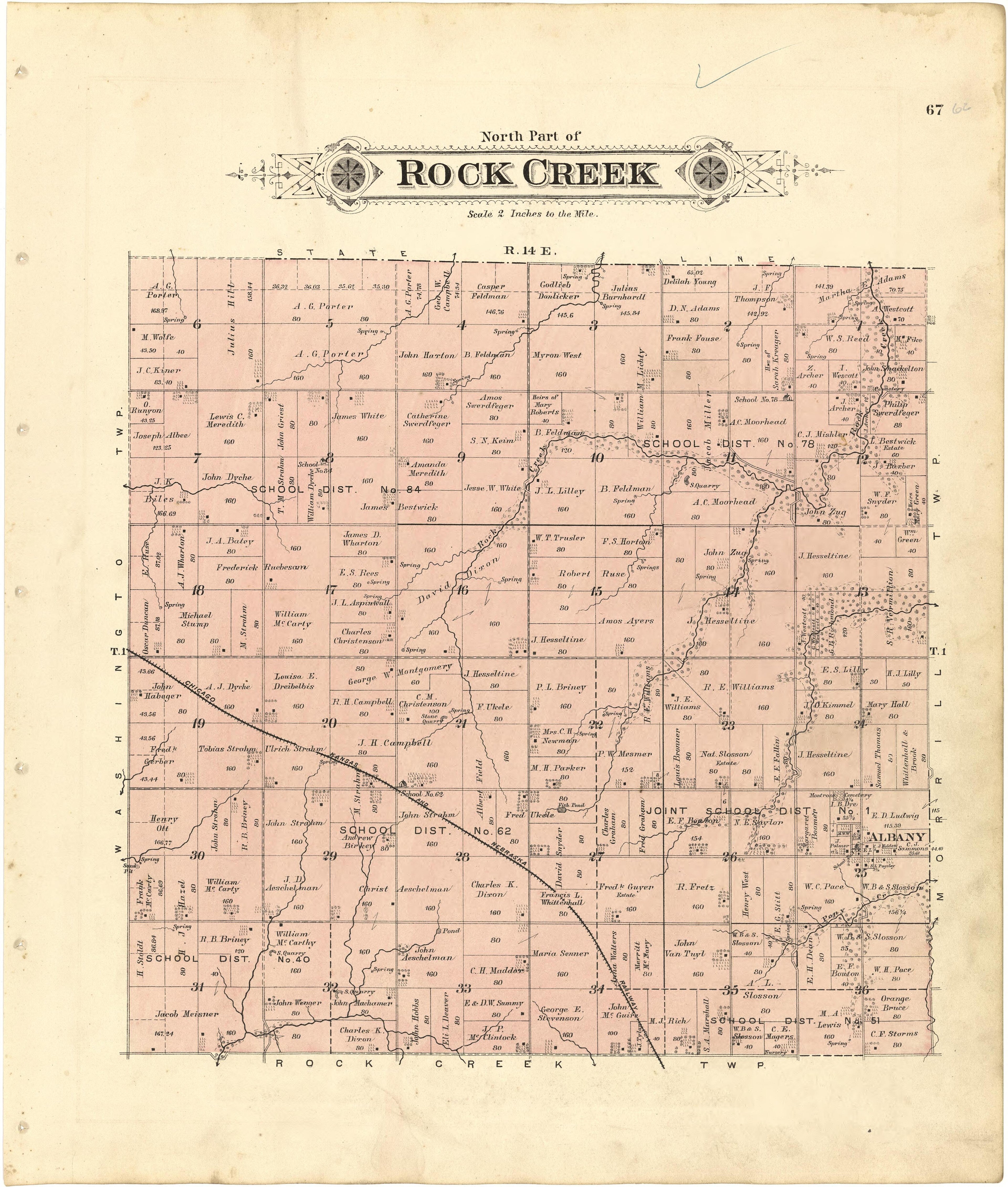North Part of Rock Creek from Meacham&