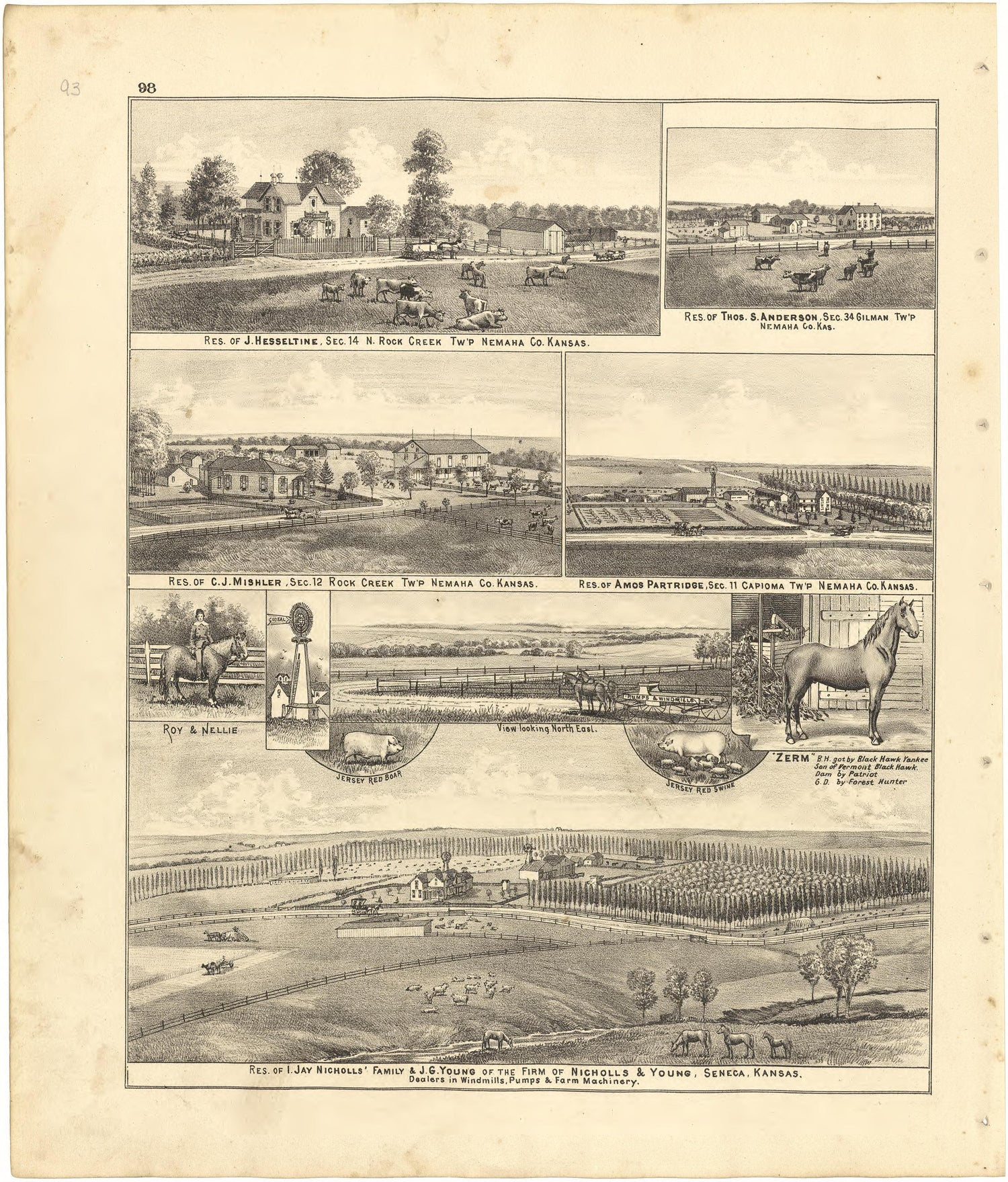 Illustrations from Meacham&