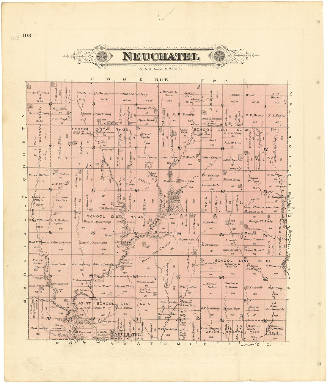 Neuchatel from Meacham&