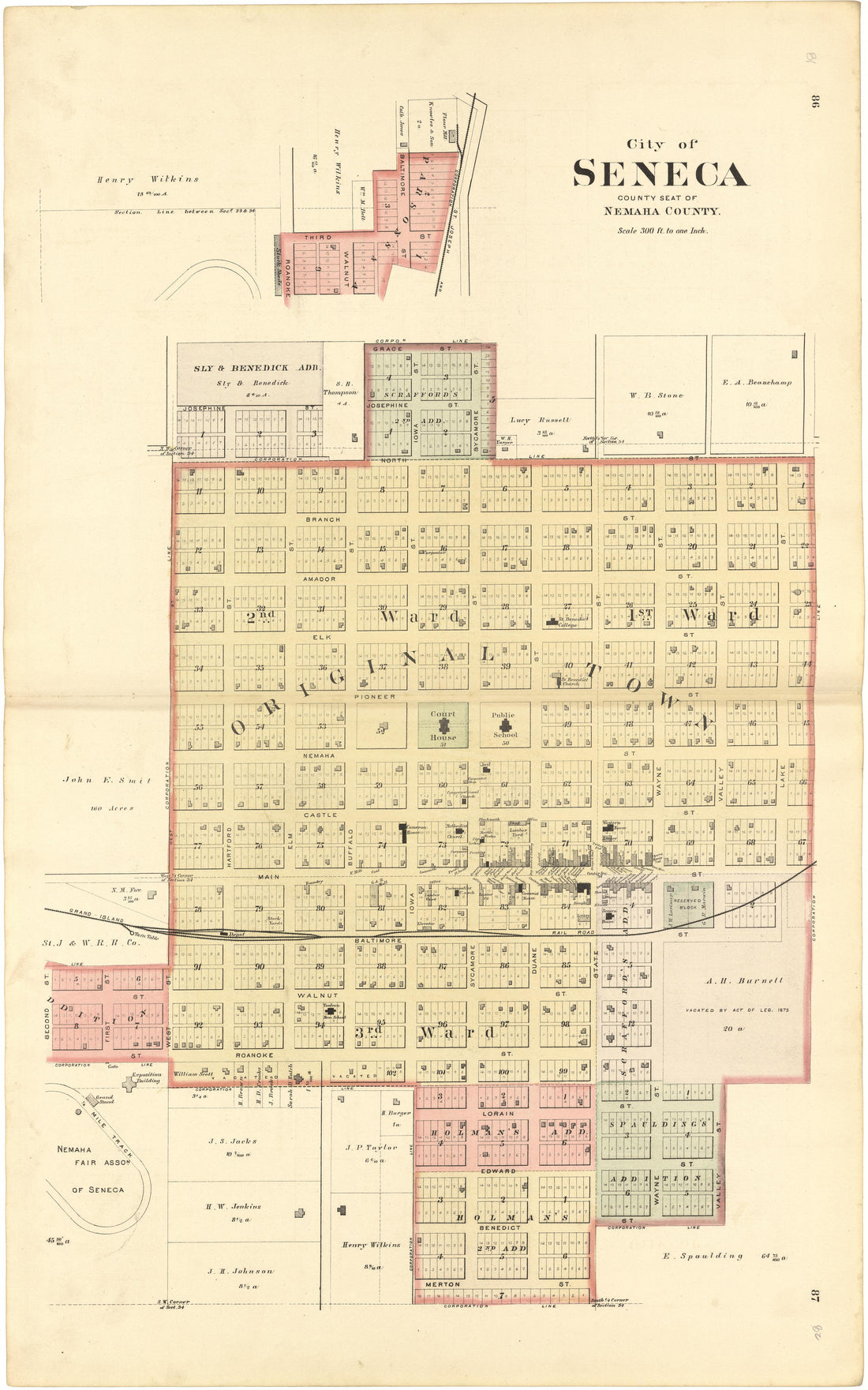City of Seneca from Meacham&