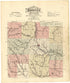 Sectional Map of Brown County, Kansas from Meacham&