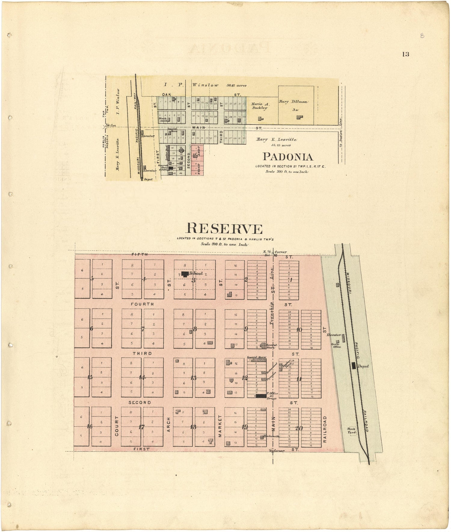 Padonia; Reserve from Meacham&
