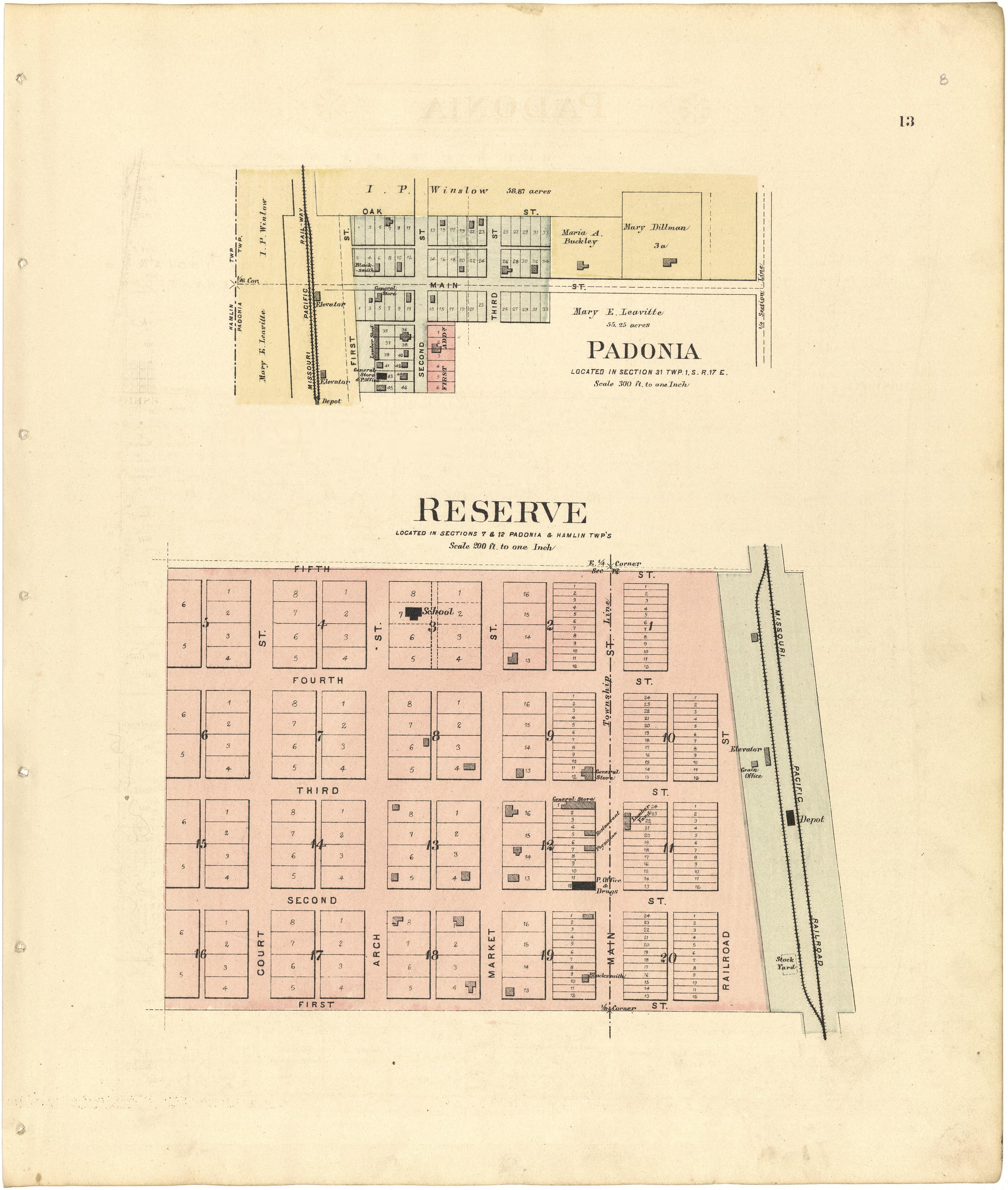 Padonia; Reserve from Meacham&