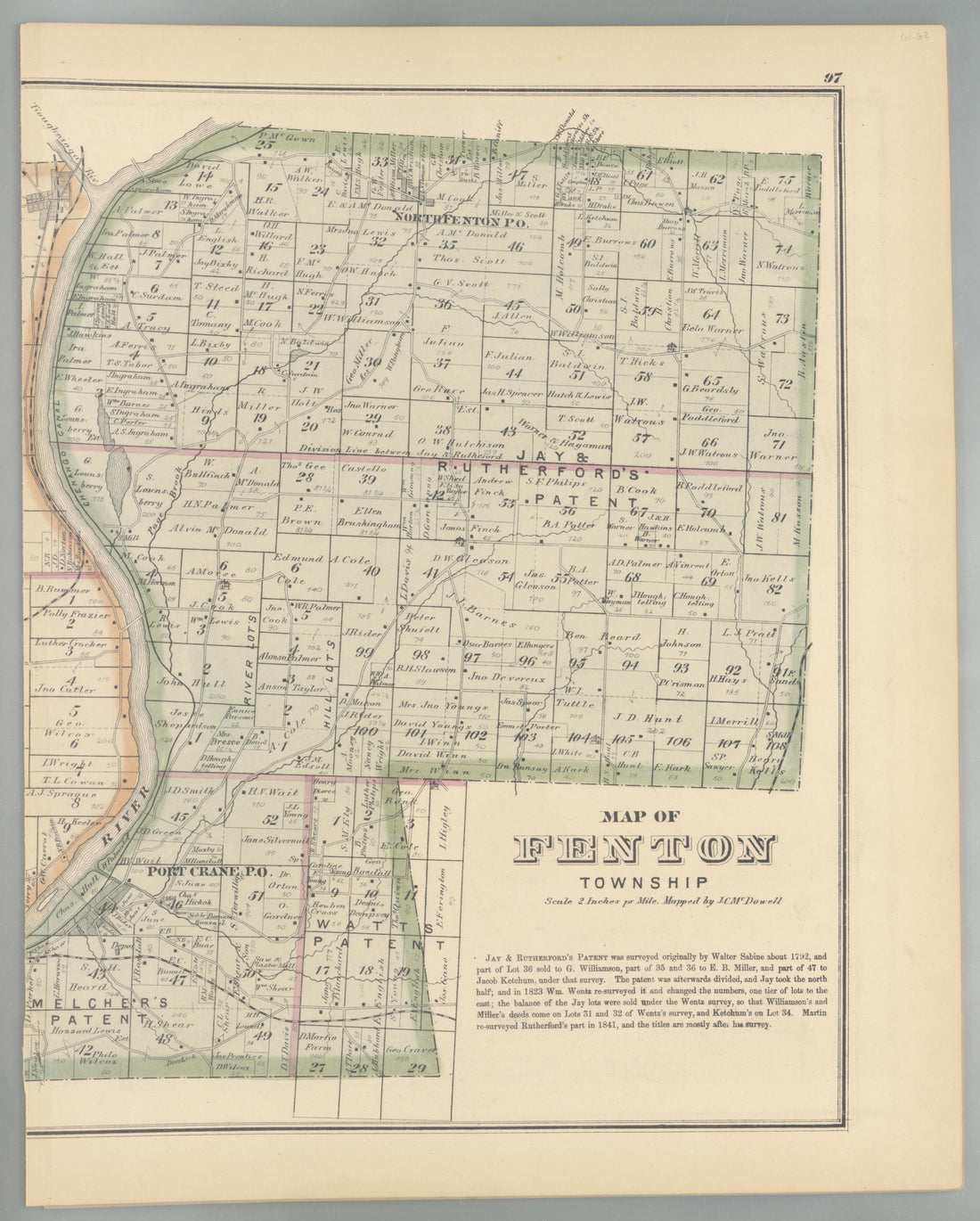 Image 94 of Combination Atlas Map of Broome County, New York from Combination Atlas Map of Broome County, New York 1876 by Relic Map Company