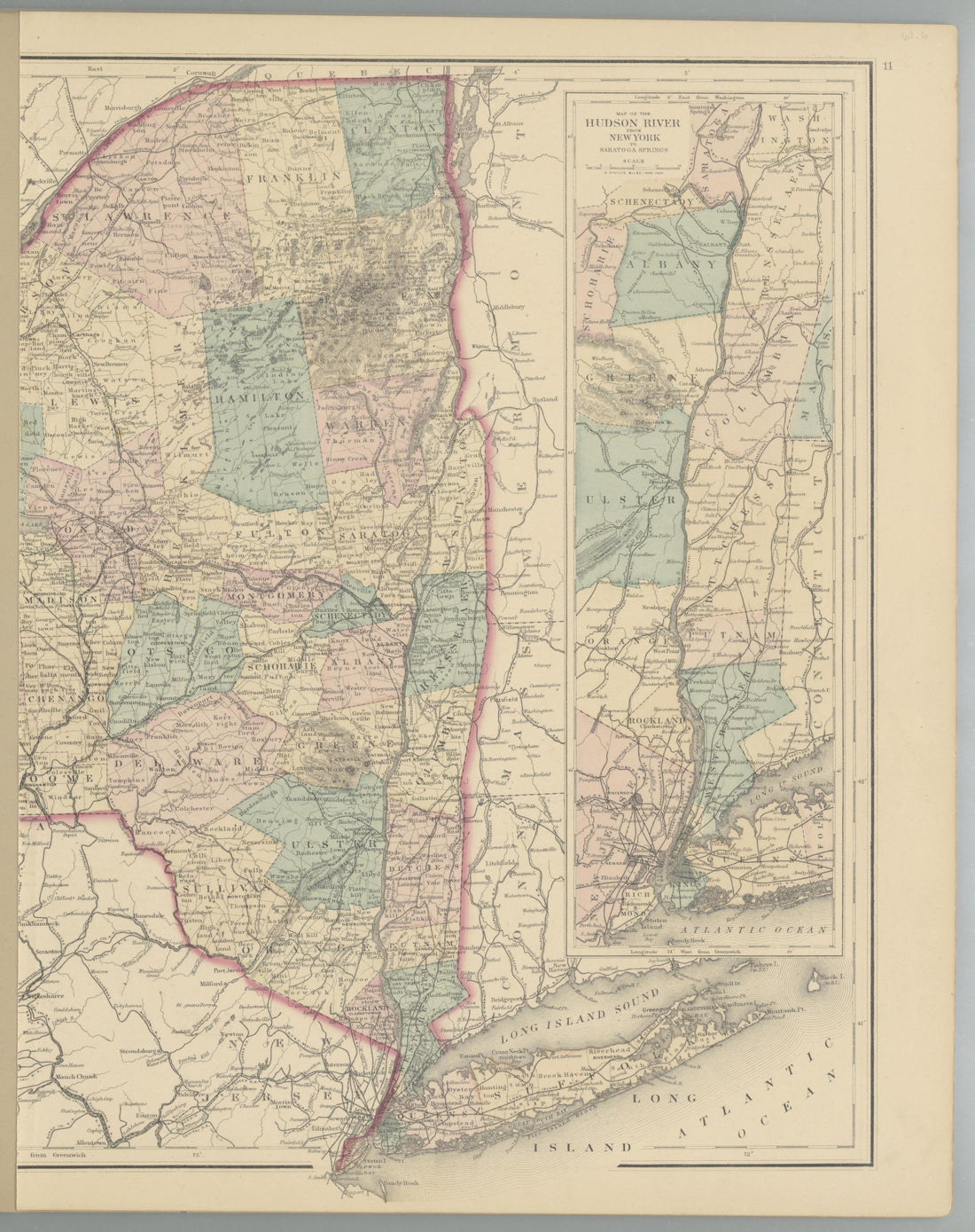 Image 7 of Combination Atlas Map of Broome County, New York from Combination Atlas Map of Broome County, New York 1876 by Relic Map Company