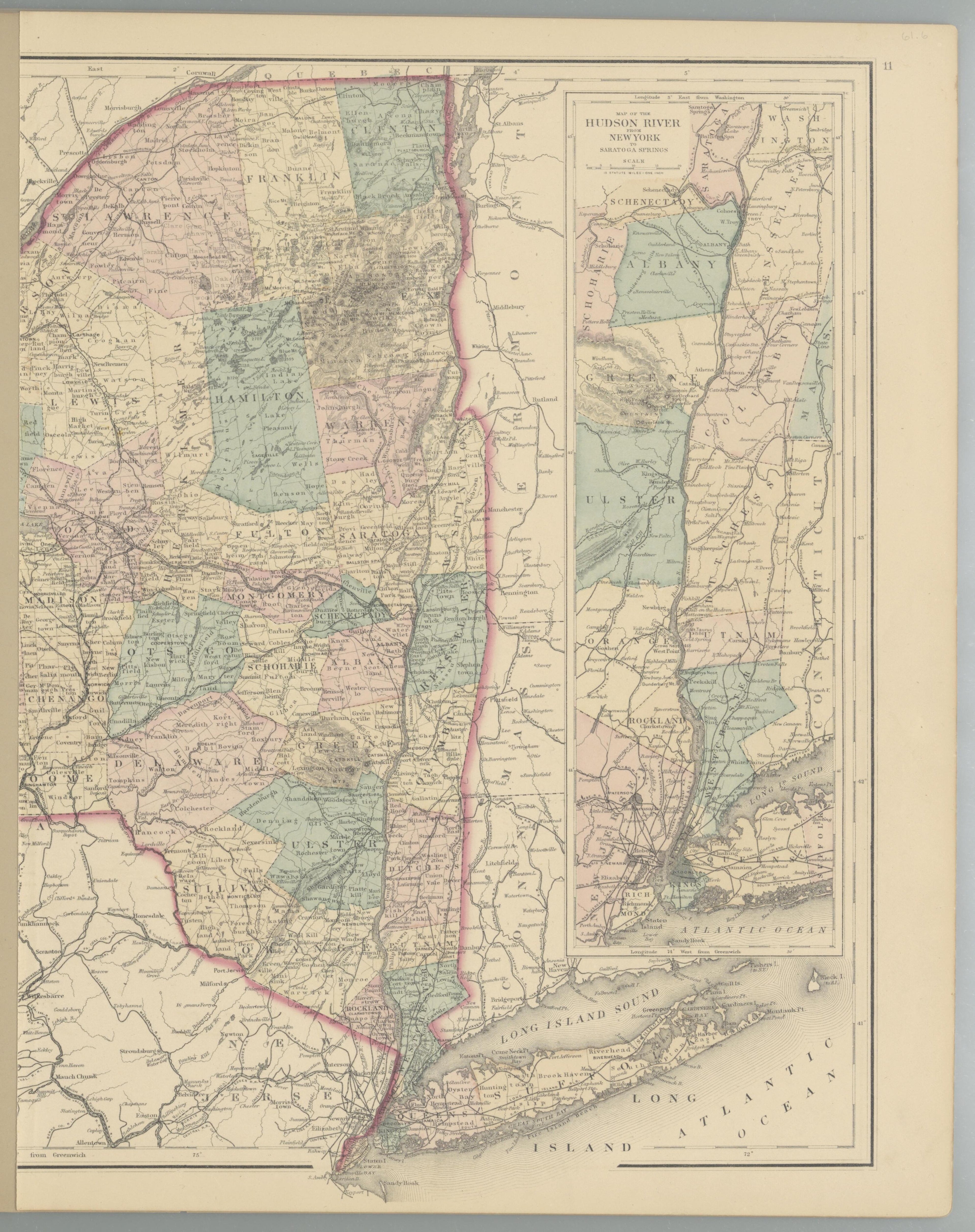 Image 7 of Combination Atlas Map of Broome County, New York from Combination Atlas Map of Broome County, New York 1876 by Relic Map Company