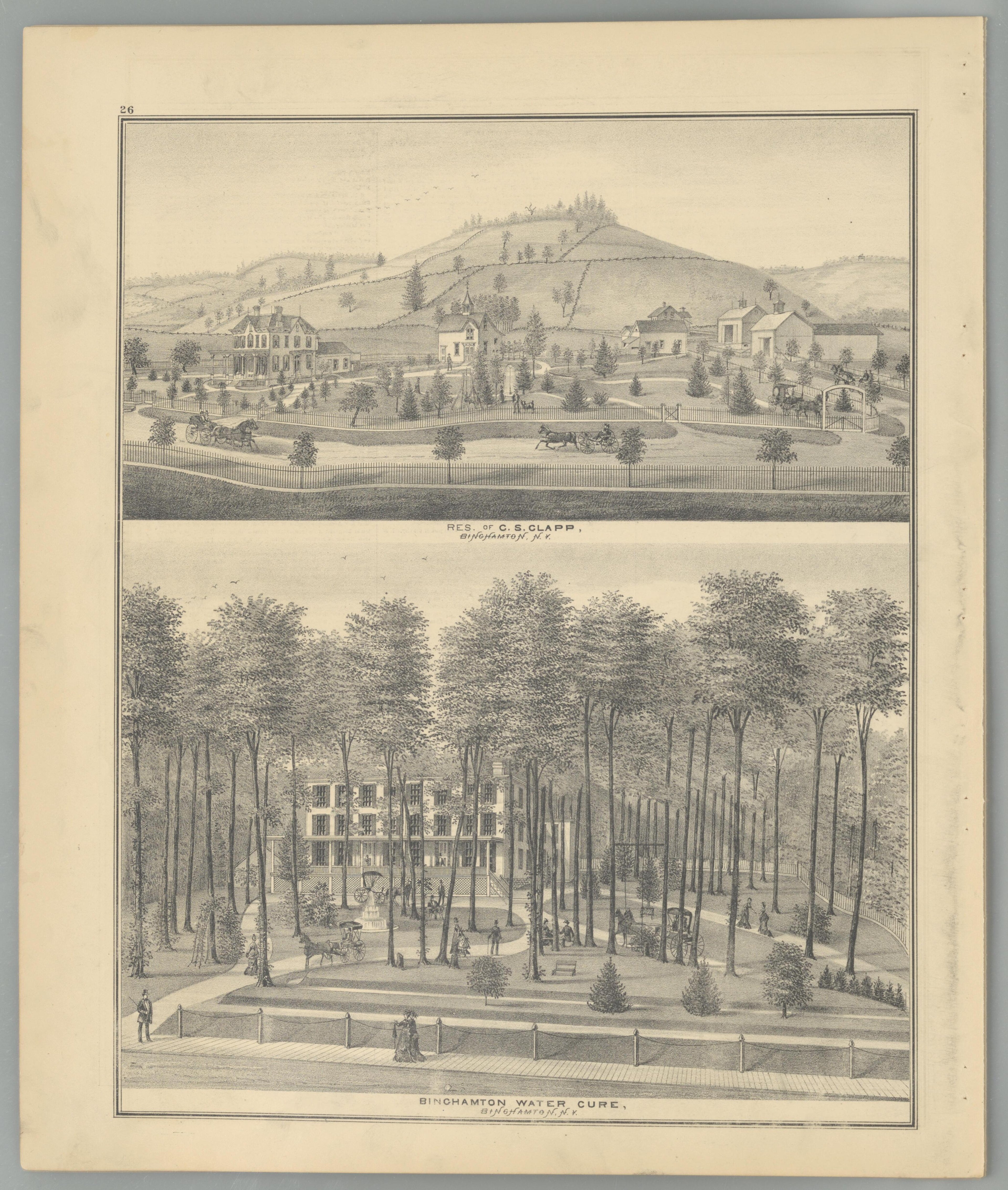 Image 21 of Combination Atlas Map of Broome County, New York from Combination Atlas Map of Broome County, New York 1876 by Relic Map Company