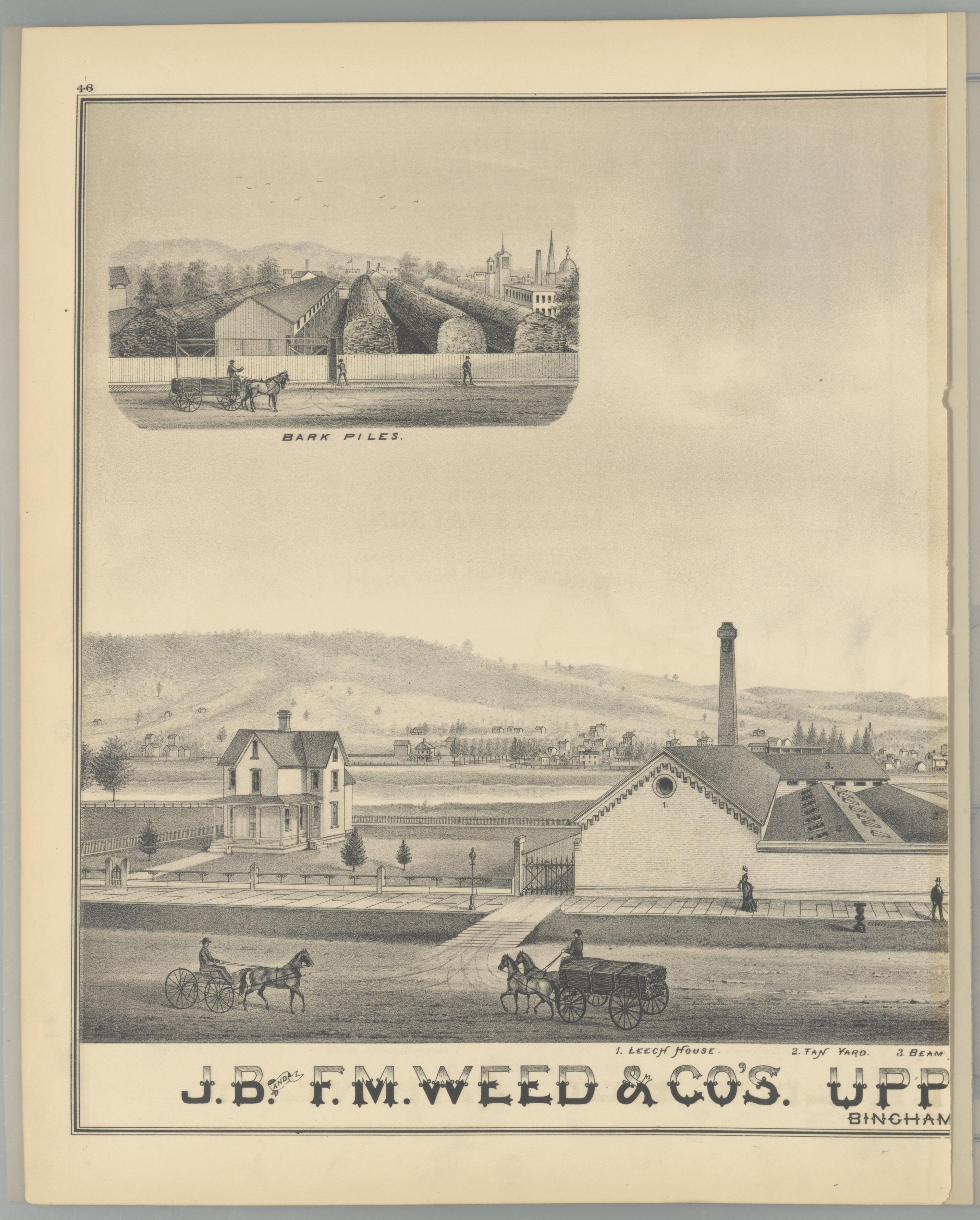 Image 40 of Combination Atlas Map of Broome County, New York from Combination Atlas Map of Broome County, New York 1876 by Relic Map Company