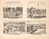 4 Views from Atlas of Saginaw County, Michigan : from Recent and Actual Surveys and Records 1877 by Relic Map Company