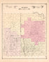 Albee Township from Atlas of Saginaw County, Michigan : from Recent and Actual Surveys and Records 1877 by Relic Map Company