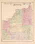 Thomastown Township from Atlas of Saginaw County, Michigan : from Recent and Actual Surveys and Records 1877 by Relic Map Company