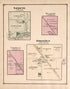 Taymouth, Blackmar, County Line P.O., Birch Run from Atlas of Saginaw County, Michigan : from Recent and Actual Surveys and Records 1877 by Relic Map Company