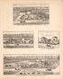 4 Views from Atlas of Saginaw County, Michigan : from Recent and Actual Surveys and Records 1877 by Relic Map Company