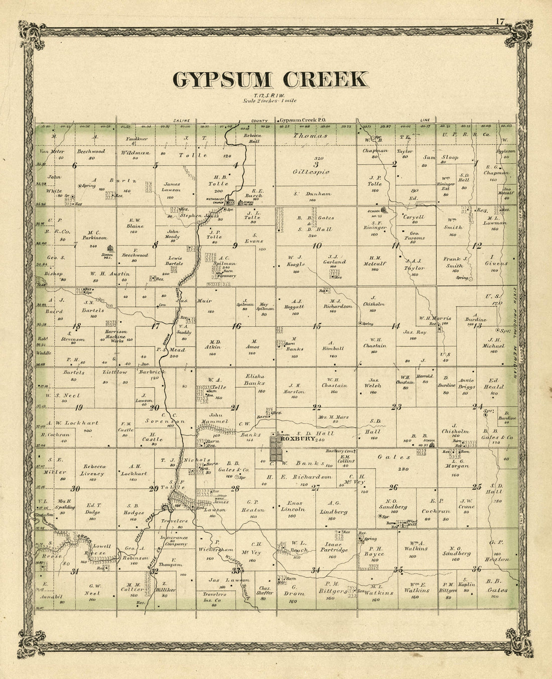 Gypsum Creek from Edwards&