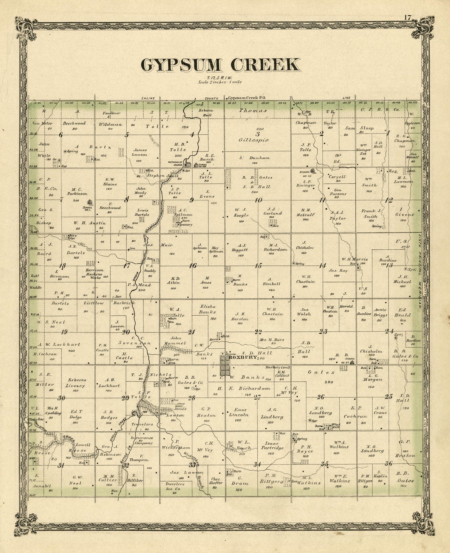 Gypsum Creek from Edwards&