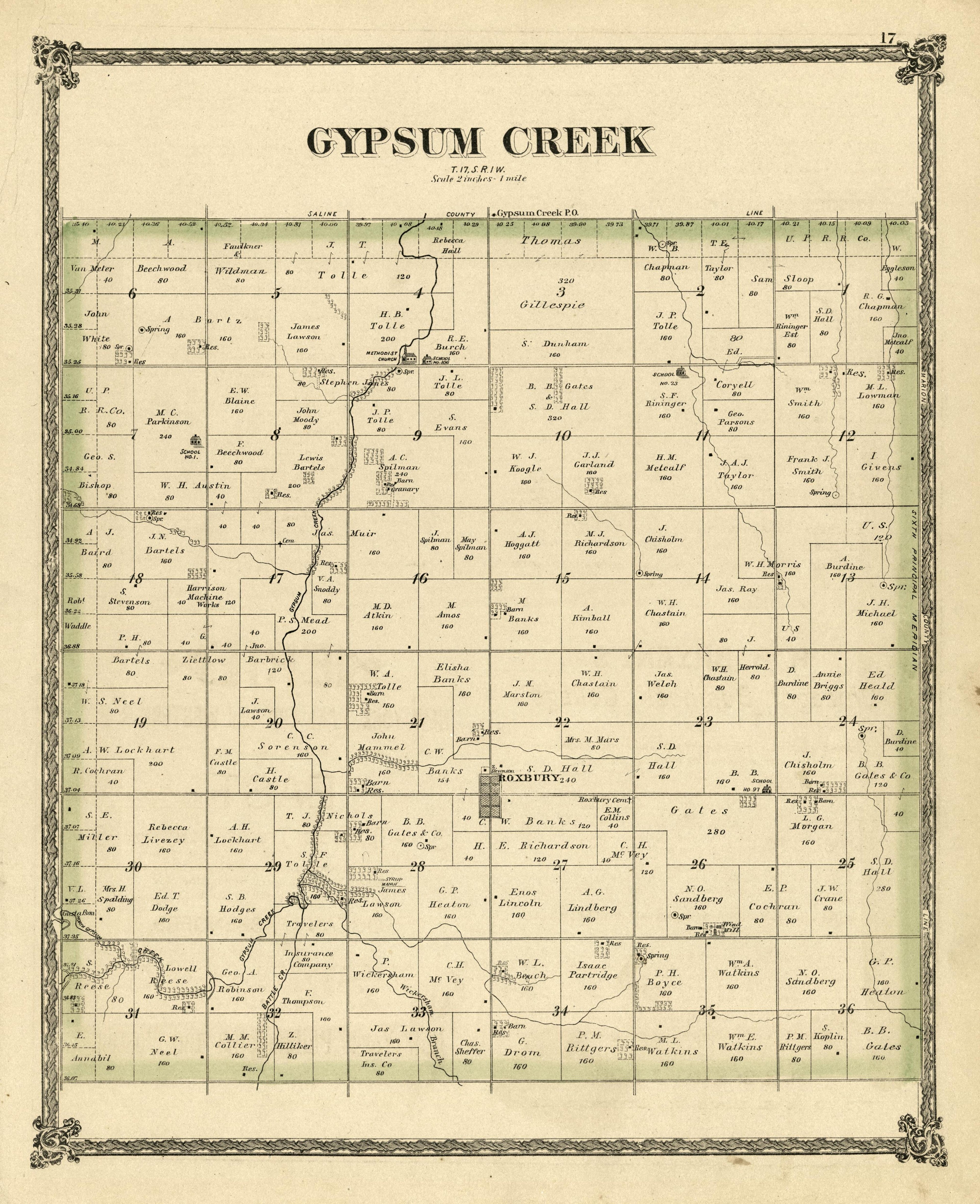 Gypsum Creek from Edwards&