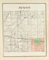 Jackson from an Atlas of Wood County, Ohio 1912 by Relic Map Company