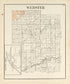 Webster; Scotch Ridge from an Atlas of Wood County, Ohio 1912 by Relic Map Company