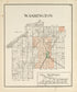 Washington; Miltonville from an Atlas of Wood County, Ohio 1912 by Relic Map Company