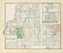 Middleton; Dowling; Sugar Ridge; Hull Prairie from an Atlas of Wood County, Ohio 1912 by Relic Map Company