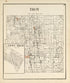 Troy; Stony Ridge from an Atlas of Wood County, Ohio 1912 by Relic Map Company