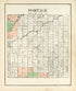 Portage from an Atlas of Wood County, Ohio 1912 by Relic Map Company