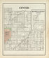 Center from an Atlas of Wood County, Ohio 1912 by Relic Map Company