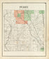 Perry from an Atlas of Wood County, Ohio 1912 by Relic Map Company