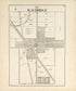Map of Walbridge from an Atlas of Wood County, Ohio 1912 by Relic Map Company