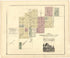Map of Carrollton T.10 N. R.12 W of 3rd P.M. from Atlas Map of Greene County, Illinois 1873 by Relic Map Company