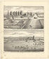 Illustrations of Residences from Atlas Map of Greene County, Illinois 1873 by Relic Map Company