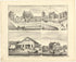 Illustrations of Residences from Atlas Map of Greene County, Illinois 1873 by Relic Map Company