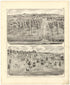 Illustrations of Residences from Atlas Map of Greene County, Illinois 1873 by Relic Map Company