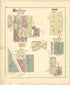 Map of Greenfield from Atlas Map of Greene County, Illinois 1873 by Relic Map Company