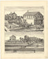 Illustrations of Residences from Atlas Map of Greene County, Illinois 1873 by Relic Map Company