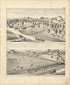 Illustrations of Residences from Atlas Map of Greene County, Illinois 1873 by Relic Map Company