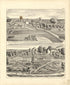 Illustrations of Residences from Atlas Map of Greene County, Illinois 1873 by Relic Map Company