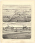 Illustrations of Residences from Atlas Map of Greene County, Illinois 1873 by Relic Map Company