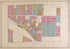 Outline Map--continued from Atlas of Fort Wayne, Allen County, Indiana 1924 by Relic Map Company