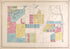 Outline Map--continued from Atlas of Fort Wayne, Allen County, Indiana 1924 by Relic Map Company