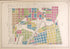 Outline Map--continued from Atlas of Fort Wayne, Allen County, Indiana 1924 by Relic Map Company