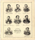 Representative Group of Attorneys from Atlas of Bartholomew County, Indiana : to Which Are Added Various General Maps, History, Statistics, Illustrations, & C. & C. & C 1879 by Relic Map Company